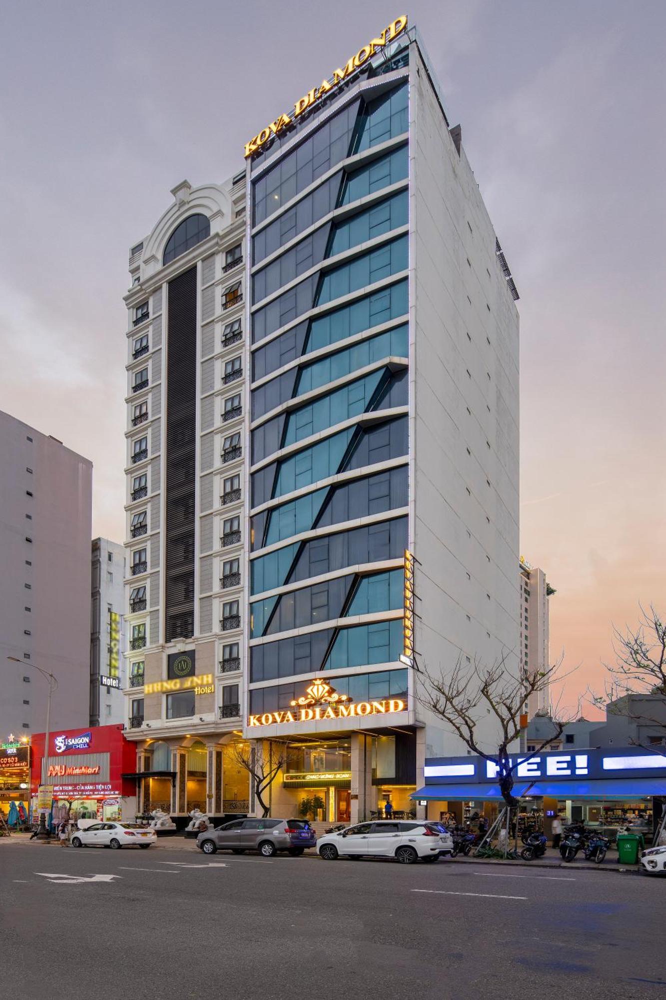 Kova Diamond Hotel 岘港 外观 照片